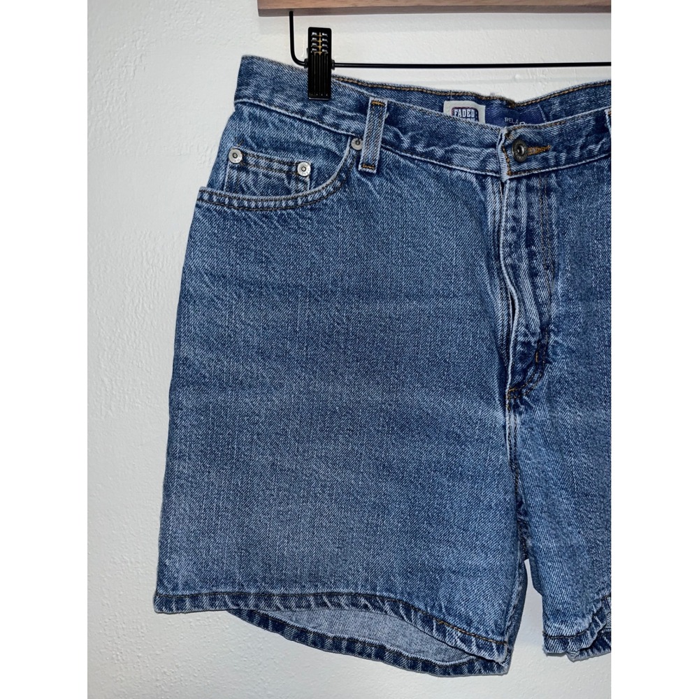 Faded Glory Dad Shorts Denim Size 14 Vintage 90s Style - Picture 5 of 7